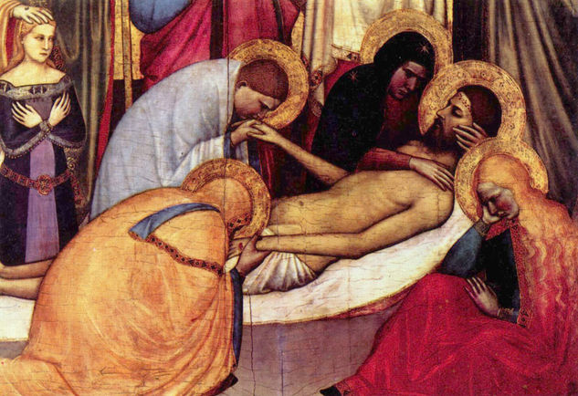 Pietà of the Vatican, detail 