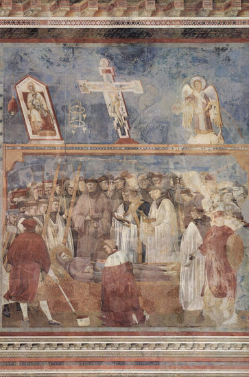 Freskenzyklus zum Leben des Hl. Franziskus von Assisi, Szene 