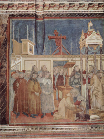 Freskenzyklus zum Leben des Hl. Franziskus von Assisi, Szene 
