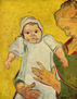 Agustina Roulin with her baby