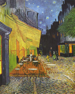 Caféterasse de noche