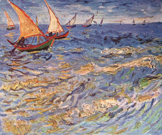 El mar en Saintes-Maries