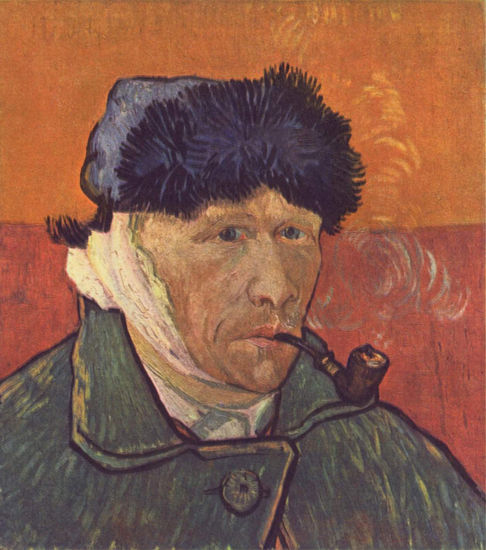 Self-Portrait with Cropped Ear 