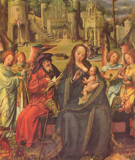 St. Luke Drawing the Madonna 