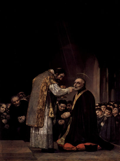 The Last Communion of Saint Joseph of Calasanz 