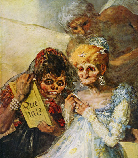 The Old Women, Detail 