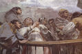 Dome fresco in San Antonio de la Florida, Madrid, scene from the legend of Saint Anthony of Padua.