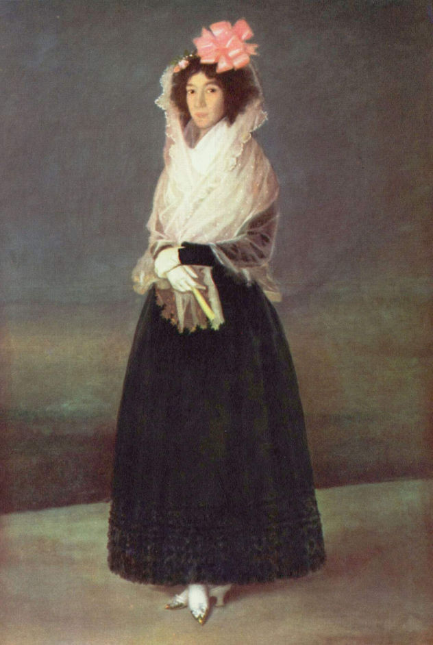 Porträt der Doña Isabel Cabos de Porcel