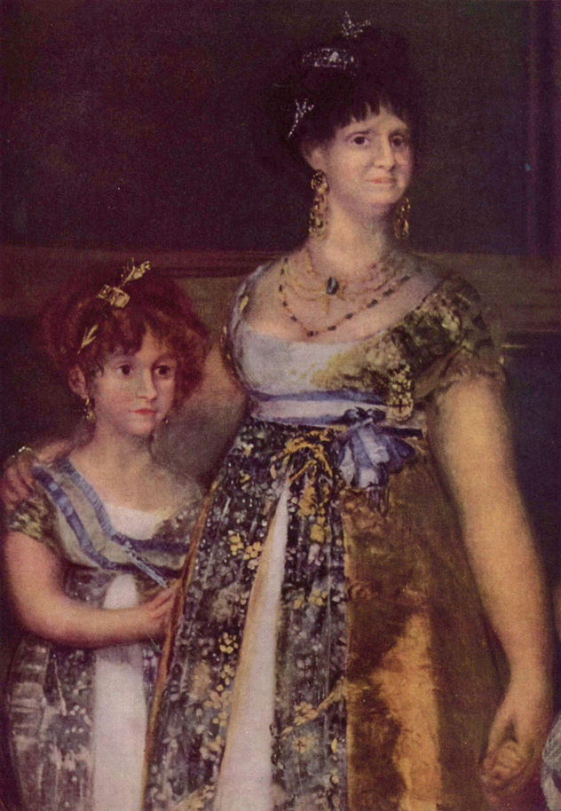 Porträt der Francisca Sabasa y Garcia