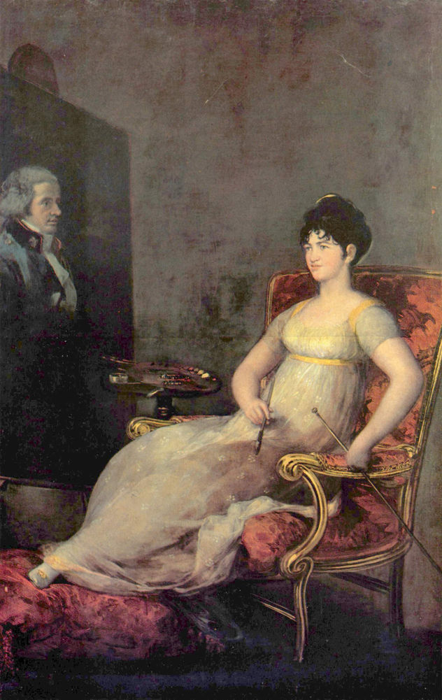 Porträt der Narcisa Baranana de Goicoechea