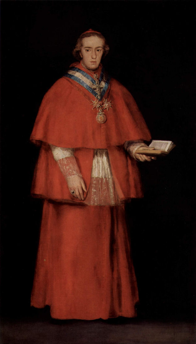 Porträt des Malers D. Francisco Bayeu y Subias