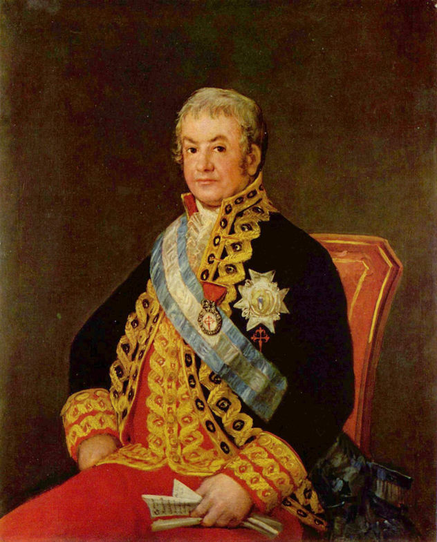 Porträt des Tiburcio Pérez y Cuervo