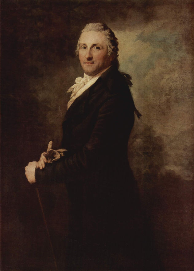 Portrait of the actor Conrad Ekhof