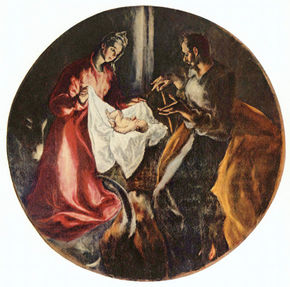 Birth of Christ, tondo