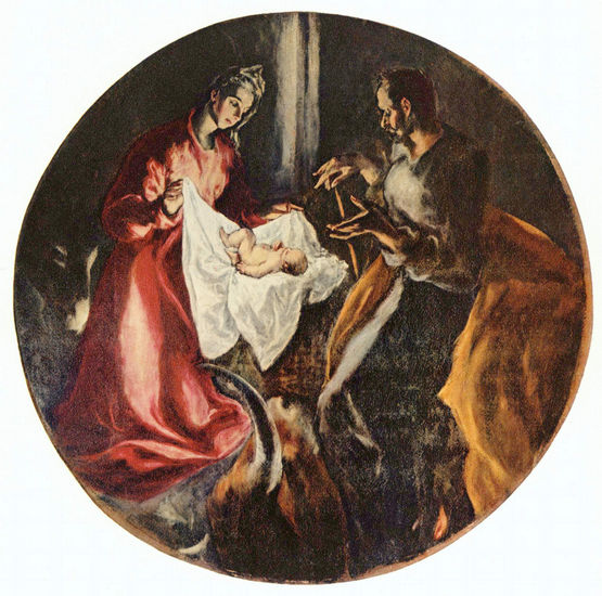 Birth of Christ, tondo 