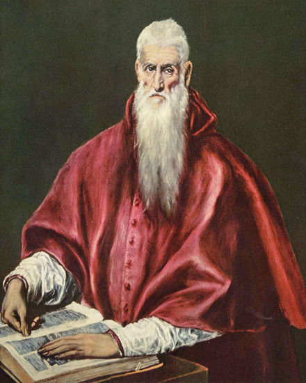 Saint Jerome as a Cardinal 