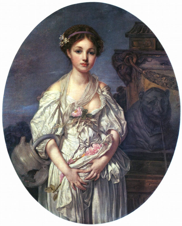 Retrato de Randon de Boisset, Ovalado