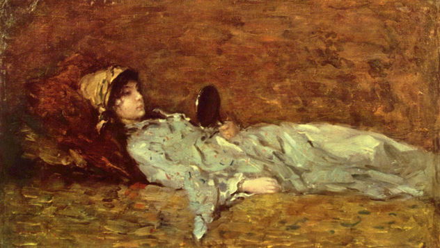 Girl at the Door