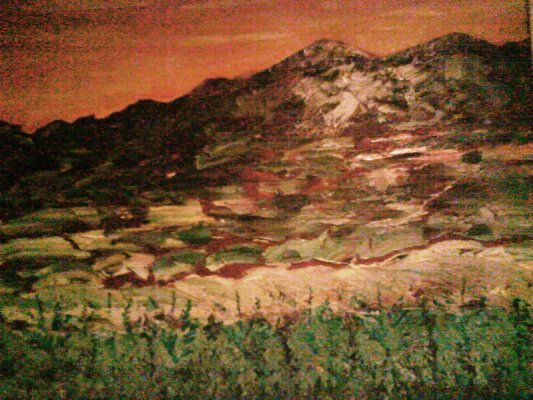 Sin titulo Oil Canvas Landscaping