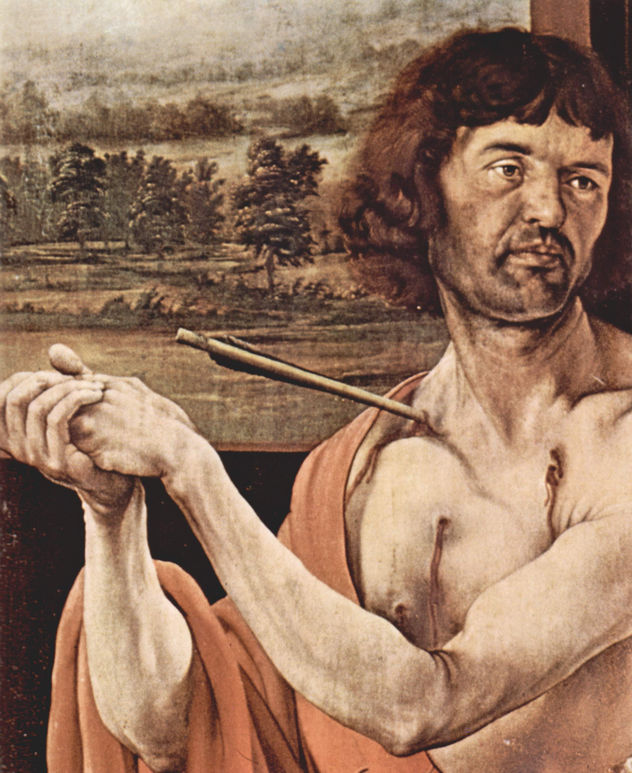Crucifixion of Christ, scene