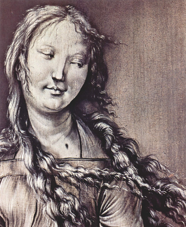 Tablillas con cuatro santos para el altar Heller de Albrecht Dürer, anteriormente en la iglesia dominicana de Fráncfort del Meno, escena.