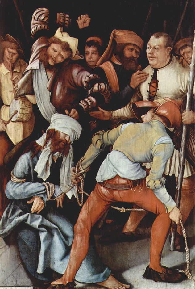 Mocking of Christ, Detail