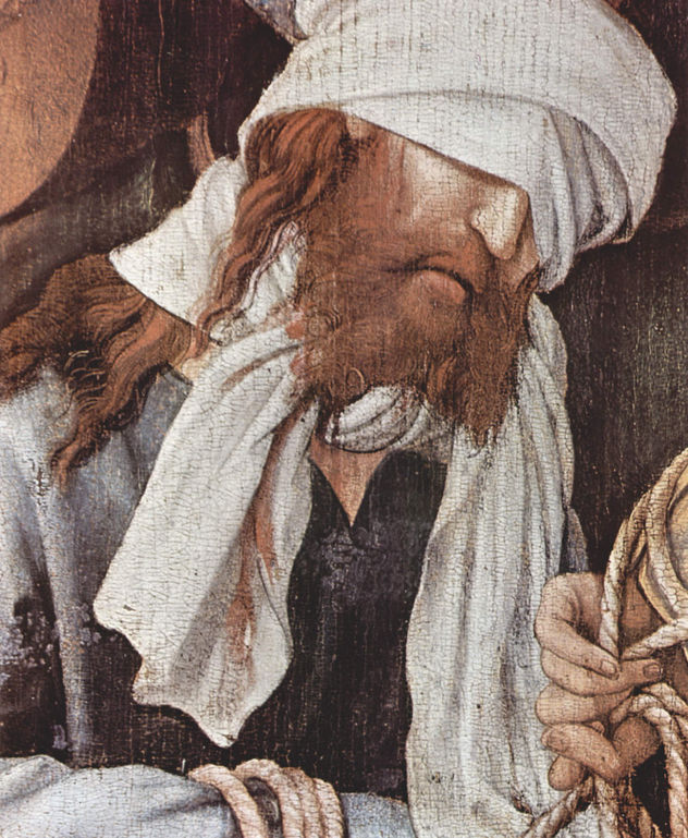 Mocking of Christ, Detail