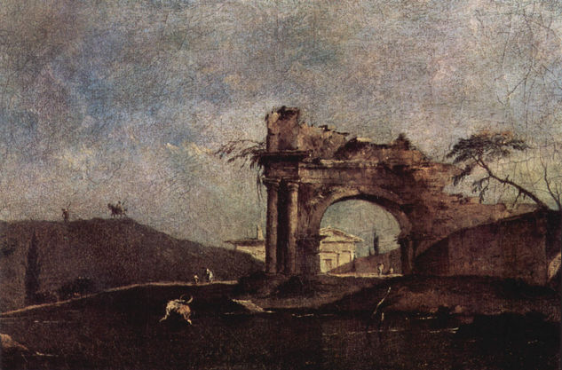 Capriccio with Pyramid 