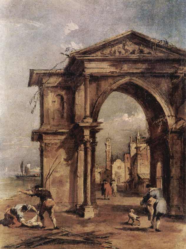 Vedute der Isola di San Pietro di Castello