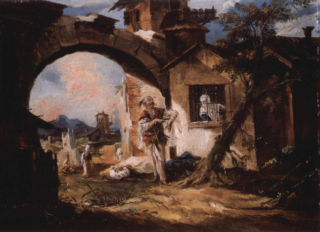 Scene in the Garden of a Seraglio 