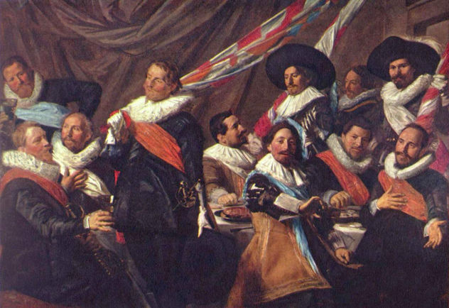 Banquete de los oficiales de la hermandad de San Adrián de Haarlem