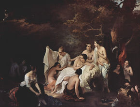 Bath of the Nymphs,...