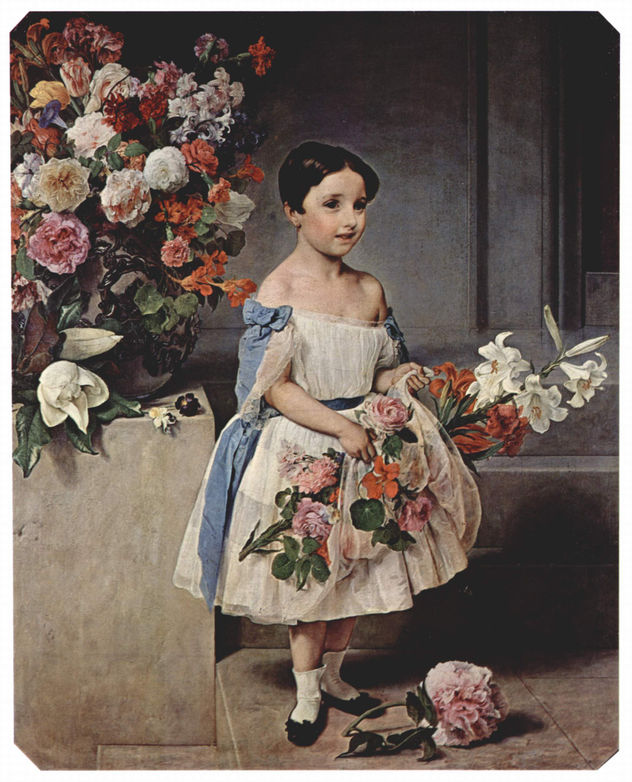 Porträt der Antonietta Negroni Prati Morosini, Oval