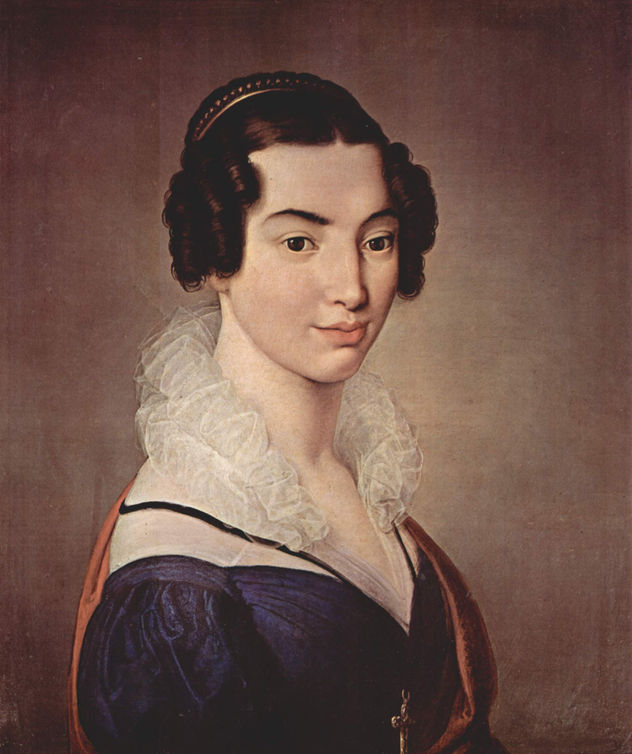 Retrato de la bailarina Carlotta Chabert como Venus (Venus con dos palomas)