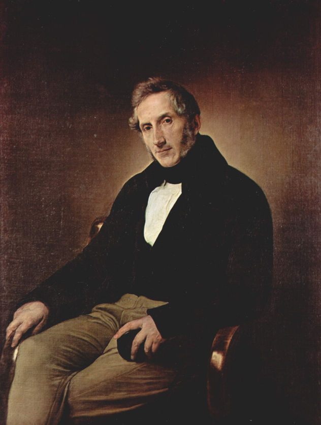 Portrait of Camillo Benso di Cavour