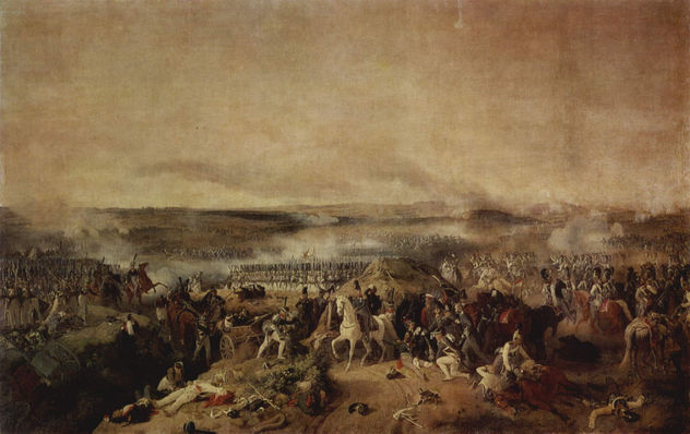 La batalla de Borodinó, detalle