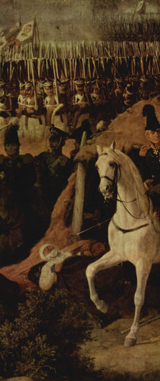 Entry of King Otto into Nauplia, Detail 