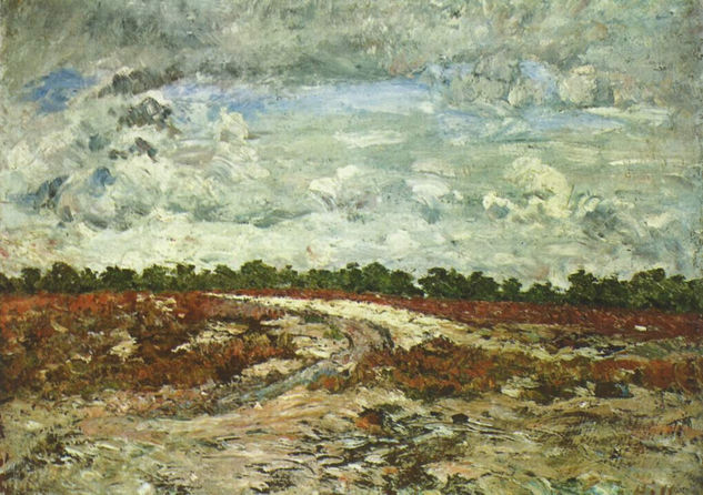 Seine Landscape near Bois-Le-Roi 