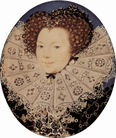 Portrait of an Unknown Lady, Oval 