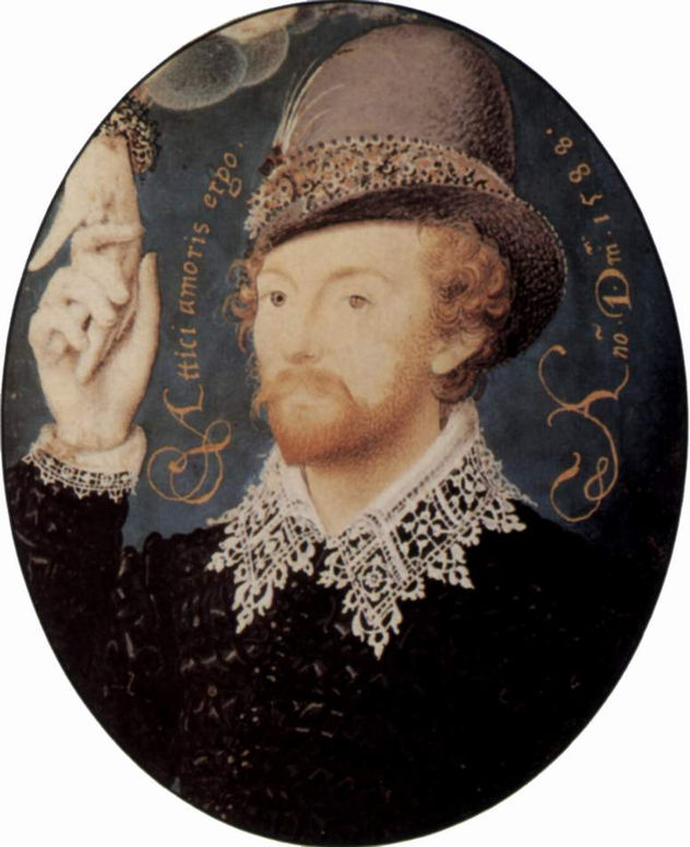 Porträt Elisabeth I., Königin von England, Oval