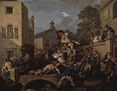 Serie de pinturas "Ciclo electoral", escena