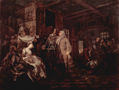 Cycle of paintings "Happy Wedding", scene