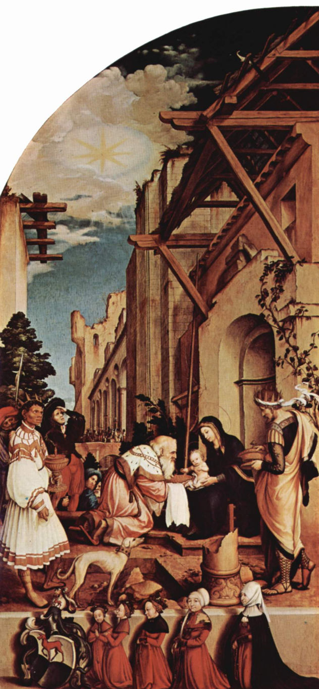 Altarretabel de Hans Oberried para la catedral de Friburgo, ala izquierda