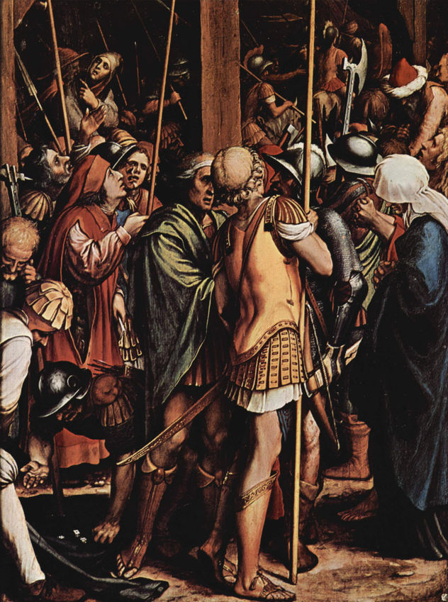 Altar of the Passions, right outer panel, lower scene