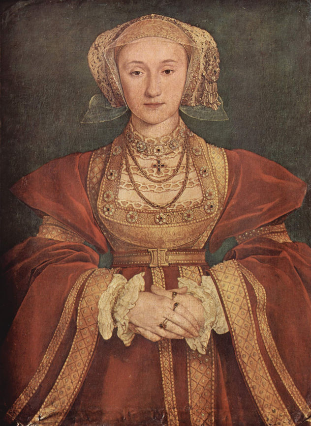 Porträt de Catarina Howard, 5. esposa del rey Enrique VIII.