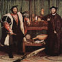 Retrato de los enviados franceses Jean de Dinteville y Georges de Selve en la corte de Inglaterra, detalle