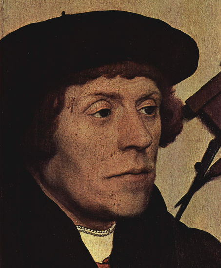 Portrait of the Astronomer Nikolaus Kratzer, Detail 