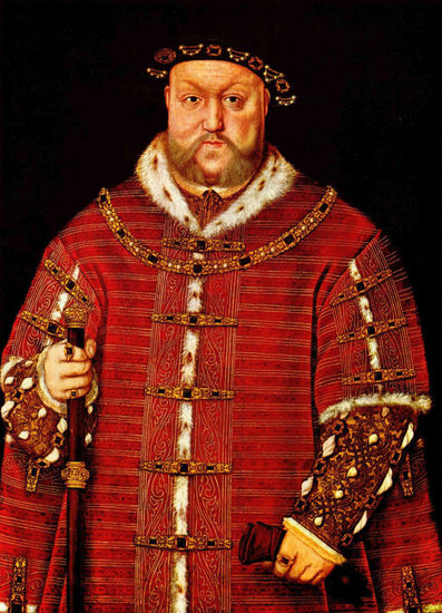 Portrait of Henry VIII, King of England 