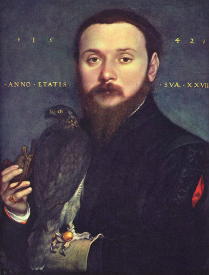 Retrato de un joven.