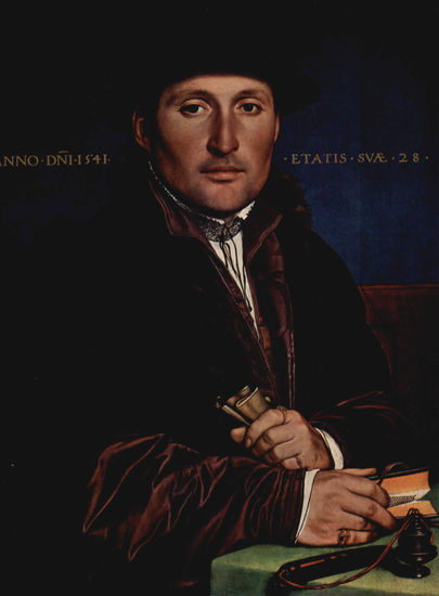 Portrait of a Man with a Letter and Gloves 